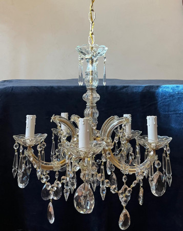 LAMPADARIO "Maria Teresa" 5 Luci